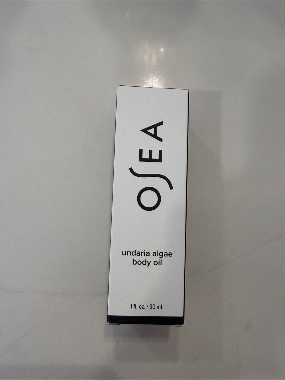 OSEA Undaria Algae Body Oil — White and Black Packaging